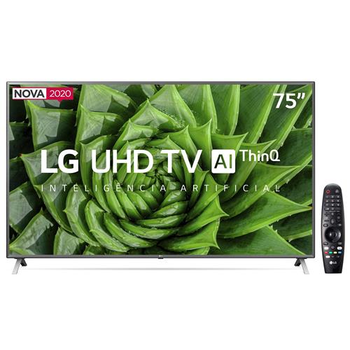 TV LG 75 LED 75UN801C 4K UHD SMART PRO